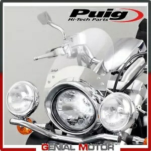 PUIG フロントガラス透明 0444W ホンダ VT スピリット 750 2007 / 2009 PUIG WINDSHIELD TRANSPARENT 0444W HONDA VT SPIRIT 750 2007 / 2009 【並行輸入品】
