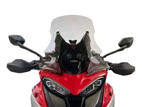 Ducati Multistrada V4 2021 - 2023 用中間フロントガラスヒューム Ducabike Intermediate Windscreen Fume Ducabike For Ducati Multistrada V4 2021 - 2023 【並行輸入品】
