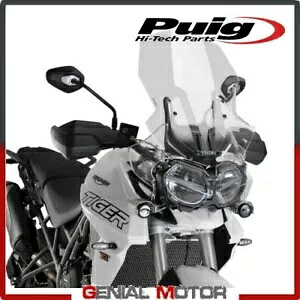 Puig フロントガラス透明トライアンフ タイガー 800 XC XCX XCA XR XRX RT 2018 2019 PUIG WINDSHIELD TRANSPARENT TRIUMPH TIGER 800 XC XCX XCA XR XRX RT 2018 2019 【並行輸入品】