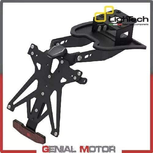 LIGHTECH アジャスタ プレート ホルダー KTARTR107B2 トライアンフ スピード トリプル 1050 RS 2016 2018 LIGHTECH Adjusta Plate Holder KTARTR107B2 Triumph Speed Triple 1050 RS 2016 2018 【並行輸入品】