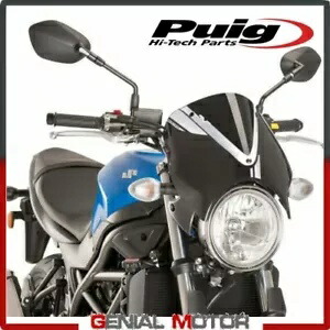 PUIG フロントガラス ブラック 8926N スズキ SV 650 2016 / 2019 PUIG WINDSHIELD BLACK 8926N SUZUKI SV 650 2016 / 2019 【並行輸入品】