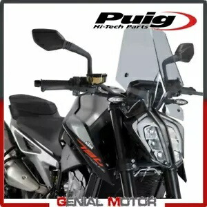 PUIG ウィンドシールド ライト スモーク 9668H KTM DUKE 790 2018 / 2019用 PUIG WINDSHIELD LIGHT SMOKED 9668H for KTM DUKE 790 2018 / 2019 【並行輸入品】