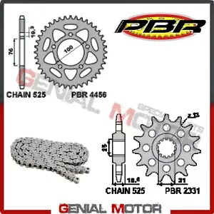EK1141G チェーンとスプロケットキット 14 / 46 / 525 PBR BENELLI BN 600 R 2014 - 2017 EK1141G Chain and Sprockets Kit 14 / 46 / 525 PBR BENELLI BN 600 R 2014 - 2017 【並行輸入品】
