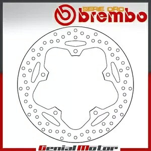Brembo リア ゴールド シリーズ 固定ブレーキ ディスク by Aprilia Srv 850 2012 - 2014- Brembo rear gold series fixed brake disc by Aprilia Srv 850 2012 - 2014- 【並行輸入品】
