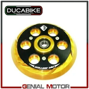 プレートプッシュディスクエアシステム Ergal ゴールドブラック PSF01BD Ducabike Ducati Plate push disk Air System in Ergal Gold-Black PSF01BD Ducabike Ducati 【並行輸入品】