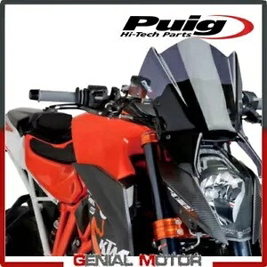 PUIG ウィンドシールド ダークスモーク 7014F KTM SUPERDUKE 1290 R 2014 / 2016用 PUIG WINDSHIELD DARK SMOKED 7014F for KTM SUPERDUKE 1290 R 2014 / 2016 【並行輸入品】