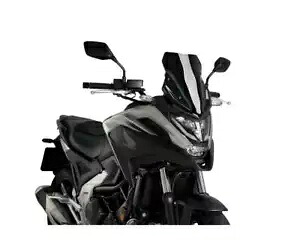 フロントガラス Puig ブラック スポーツ 20773N ホンダ NC X 750 2021 - 2023- Windshield Puig Black Sport 20773N for Honda NC X 750 2021 - 2023- 【並行輸入品】