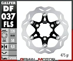 Galfer フロント ブレーキ ディスク ウェーブ フロート オーバーサイズ (スチール) 220x4mm ホンダ SGX 50 SKY 1997 Galfer Front Brake Disc WAVE FLOAT OVERSIZE(STEEL)220x4mm HONDA SGX 50 SKY 1997 【並行輸入品】 53,460円