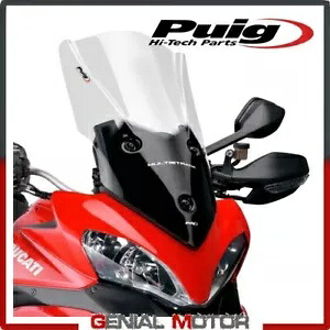 PUIG フロントガラス透明 5250W ドゥカティ ムルティストラーダ 1200 / S 2010 / 2012 PUIG WINDSHIELD TRANSPARENT 5250W DUCATI MULTISTRADA 1200 / S 2010 / 2012 【並行輸入品】