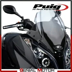 PUIG フロントガラス透明 5522W KYMCO ダウンタウン 125i 2009 / 2014 PUIG WINDSHIELD TRANSPARENT 5522W KYMCO DOWNTOWN 125i 2009 / 2014 【並行輸入品】