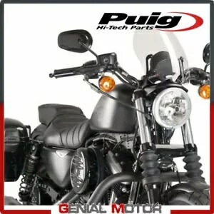 Puig フロントガラス透明 9283W ハーレーダビッドソン スポーツスター 1200 ナイト 2008 2012 PUIG WINDSHIELD TRANSPARENT 9283W HARLEY DAVIDSON SPORTSTER 1200 NIGHT 2008 2012 【並行輸入品】