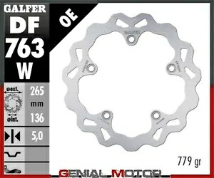 Galfer リア ブレーキ ディスク ウェーブ フィックス 265x5mm BMW R 1200 R NINE T SCRAMBLER 2016 Galfer Rear Brake Disc WAVE FIXED 265x5mm BMW R 1200 R NINE T SCRAMBLER 2016 【並行輸入品】