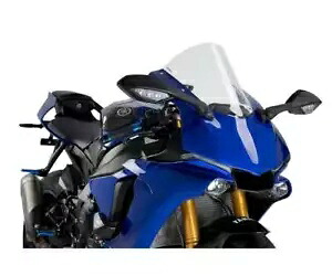 Puig フロントガラス 透明 R-Racer 3632W ヤマハ YZF-R1/R1M 1000 2015 - 2019用 Puig Windshield Transparent R-Racer 3632W for YAMAHA YZF-R1/R1M 1000 2015 - 2019 【並行輸入品】