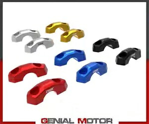 ハンドルバー クランプ ブルー DBK BMW R 1300 GS 2024- Handlebar clamps blue DBK for BMW R 1300 GS 2024- 【並行輸入品】