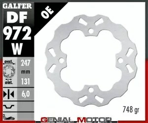 Galfer フロント ブレーキディスク 247x6mm ポラリス 1000 モデル ポラリス RZR XP1000 2014 Galfer Front BrakeDisc 247x6mm POLARIS 1000 MODELS POLARIS RZR XP1000 2014 【並行輸入品】