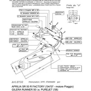 コンプリートエキゾーストシステム Leovince Sito Steel Aprilia Sr 50 R Factory 2004 - 2012 Complete Exhaust System Leovince Sito Steel Aprilia Sr 50 R Factory 2004 - 2012 【並行輸入品】
