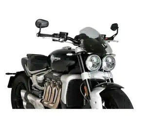 Puig フロントガラス ライトスモーク ツーリング 20283H TRIUMPH ROCKET 3 R 2458 2020 2022 Puig Windshield Light Smoke Touring 20283H TRIUMPH ROCKET 3 R 2458 2020 2022 【並行輸入品】
