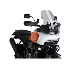 Puig フロントガラス ライトスモーク ツアー 20840H ハーレーダビッドソン パンナム SP 1250 2021 2023 Puig Windshield Light Smoke Tour 20840H HARLEY DAVIDSON PAN AM SP 1250 2021 2023 【並行輸入品】