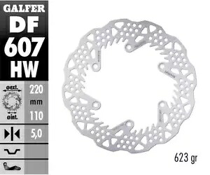 Galfer リア ブレーキ ディスク SHARK FIXED 220X5 KTM 500 EXC - F / 6 日間 2017 - 2023 Galfer Rear Brake Disc SHARK FIXED 220X5 KTM 500 EXC - F / SIX DAYS 2017 - 2023 【並行輸入品】