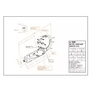 コンプリートエキゾーストシステム Leovince Sito Steel Yamaha Spy 1995 - 1998 Complete Exhaust System Leovince Sito Steel Yamaha Spy 1995 - 1998 【並行輸入品】