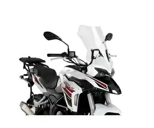 Puig フロントガラス 透明ツーリング 20629W BENELLI TRK 251 2020 - 2023用 Puig Windshield Transparent Touring 20629W for BENELLI TRK 251 2020 - 2023 【並行輸入品】