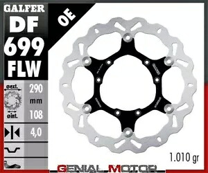 Galfer フロント ブレーキ ディスク ウェーブ フローティング (C. スチール) 290x4mm HM DERAPAGE 50 RR 2009 Galfer Front Brake Disc WAVE FLOATING (C. STEEL) 290x4mm HM DERAPAGE 50 RR 2009 【並行輸入品】 55,440円