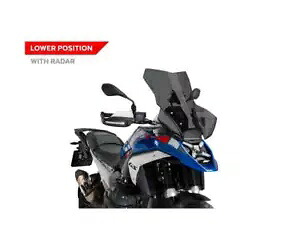 PUIG フロントガラス 21795F ツーリング BMW R1300 GS TROPHY 2023 - 2024 ダークスモーク PUIG Windshield 21795F TOURING BMW R1300 GS TROPHY 2023 - 2024 DARK SMOKE 【並行輸入品】