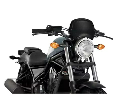 PUIG フロントトリム ホンダ レブル cmx 500 2017 - 2019 カーボンルック- PUIG front trim Honda rebel cmx 500 2017 - 2019 carbon look- 【並行輸入品】