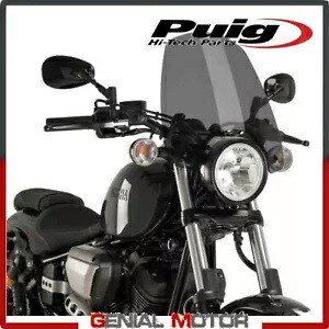 PUIG ウィンドシールド ダークスモーク 9438F ヤマハ XV 950 レーサー 2014 / 2019 PUIG WINDSHIELD DARK SMOKED 9438F YAMAHA XV 950 RACER 2014 / 2019 【並行輸入品】
