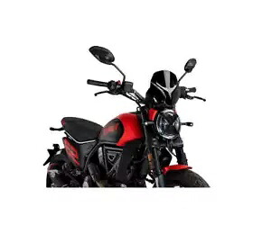 PUIG フロントガラス 21580N ネイキッド NG SP ドゥカティ スクランブラー ナイトシフト 2021 2024 ブラック PUIG Windshield 21580N NAKED NG SP DUCATI SCRAMBLER NIGHTSHIFT 2021 2024 BLACK 【並行輸入品】