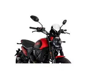 PUIG フロントガラス 21580W ネイキッド NG SP ドゥカティ スクランブラー ナイトシフト 2021 2024 トランスポート PUIG Windshield 21580W NAKED NG SP DUCATI SCRAMBLER NIGHTSHIFT 2021 2024 TRANSP 【並行輸入品】