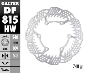 Galfer リア ブレーキ ディスク SHARK 固定 240X5MM BETA 450 RR 4T ENDURO 2013 Galfer Rear Brake Disc SHARK FIXED 240X5MM BETA 450 RR 4T ENDURO 2013 【並行輸入品】