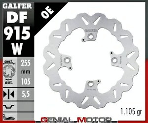 Galfer リア ブレーキ ディスク WAVE FIXED 255x5,5mm TRIUMPH BONNEVILLE NEW CHURCH 2015 Galfer Rear Brake Disc WAVE FIXED 255x5,5mm TRIUMPH BONNEVILLE NEW CHURCH 2015 【並行輸入品】