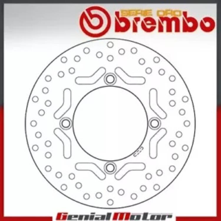 ブレーキディスク 固定ブレンボ セリエオロ フロント ホンダ Sh GT ABS 150 2012 - 2015用 Brake Disc Fixed Brembo Serie Oro Front for Honda Sh Gt Abs 150 2012 - 2015 【並行輸入品】