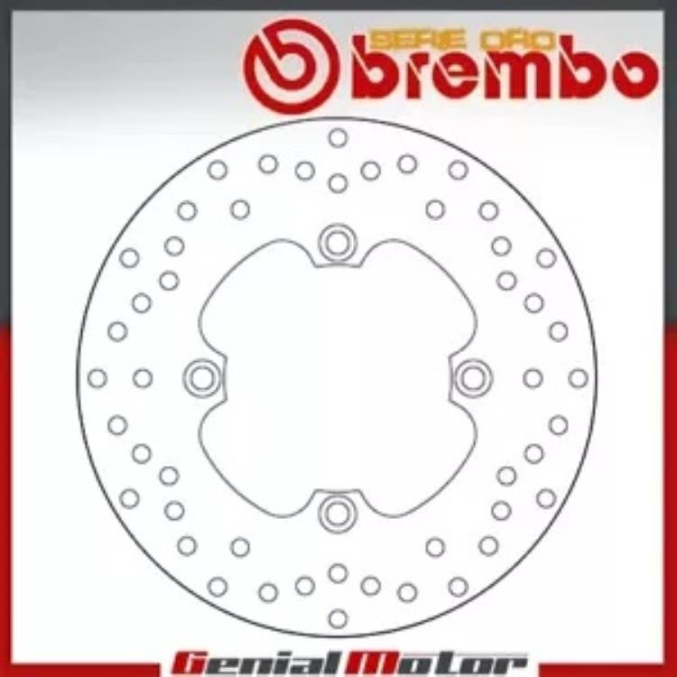ブレーキ ディスク 固定ブレンボ オロ リア ホンダ Xrv アフリカ ツイン 650 1988 - 1989 Brake Disc Fixed Brembo Oro Rear Honda Xrv Africa Twin 650 1988 - 1989 【並行輸入品】