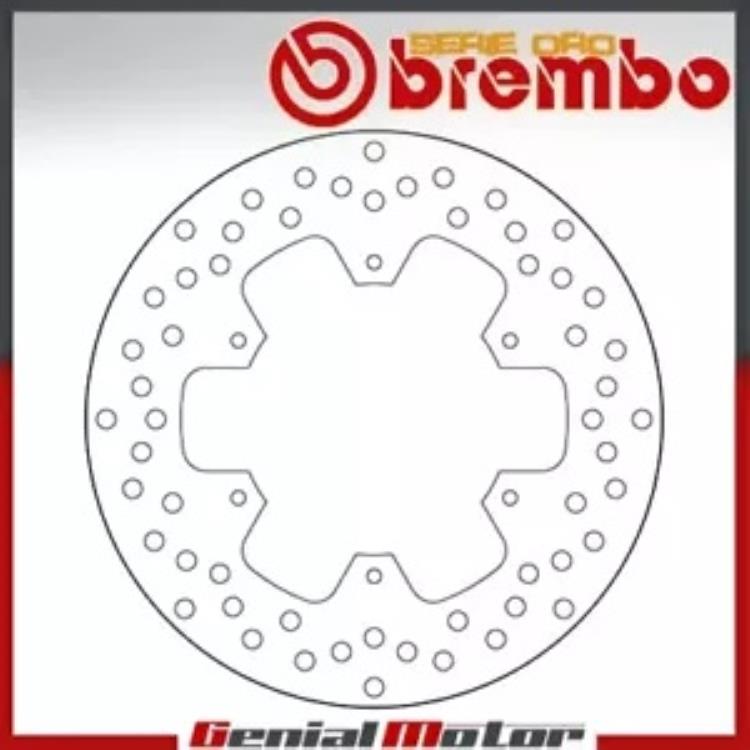 ブレーキディスク固定 Brembo Serie Oro フロント Italjet Jupiter 250 2000 - 2003 用 Brake Disc Fixed Brembo Serie Oro Front for Italjet Jupiter 250 2000 - 2003 【並行輸入品】