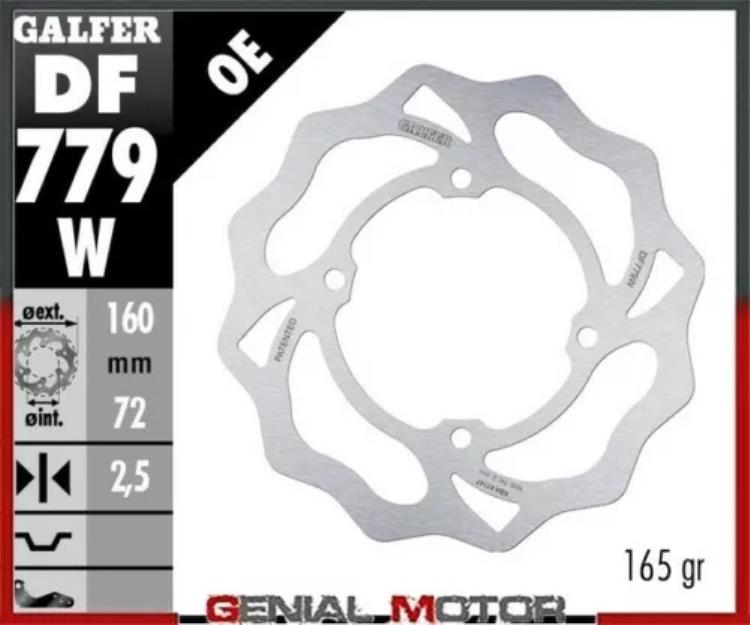 Galfer ブレーキディスク フロント ウェーブ 固定 160x2.5 mm KTM SX-E5 2021- Galfer brake discs front wave fixed 160x2.5 mm KTM SX-E5 2021- 【並行輸入品】