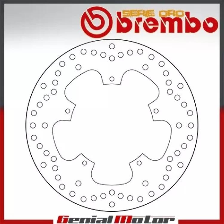 ブレーキ ディスク 固定ブレンボ リア ピアッジオ ビバリー Euro3 マイク 125 2007 - 2010 Brake Disc Fixed Brembo Rear Piaggio Beverly Euro3 Mic 125 2007 - 2010 【並行輸入品】