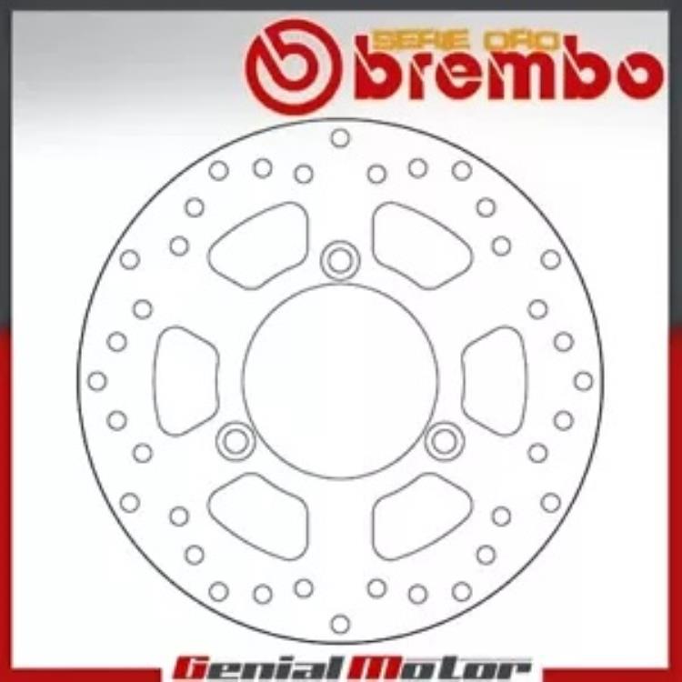 ブレーキディスク固定ブレンボセリエオロフロントスズキバーグマン新 125 2006 - 2013 Brake Disc Fixed Brembo Serie Oro Front Suzuki Burgman New 125 2006 - 2013 【並行輸入品】