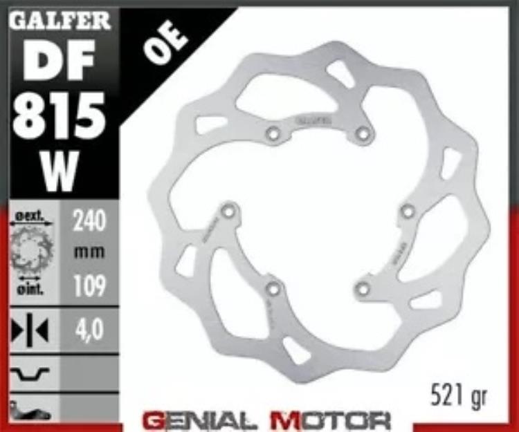 Galfer リア ブレーキ ディスク WAVE FIXED 240x4mm BETA X-TRAINER 2018 Galfer Rear Brake Disc WAVE FIXED 240x4mm BETA X-TRAINER 2018 【並行輸入品】