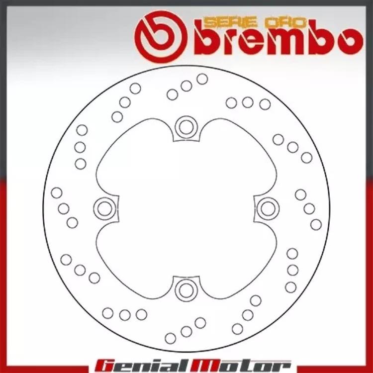 ブレーキディスク固定 Brembo Oro リア トライアンフ スピード トリプル 955 2002 - 2004- Brake disc fixed Brembo Oro rear triumph speed triple 955 2002 - 2004- 【並行輸入品】