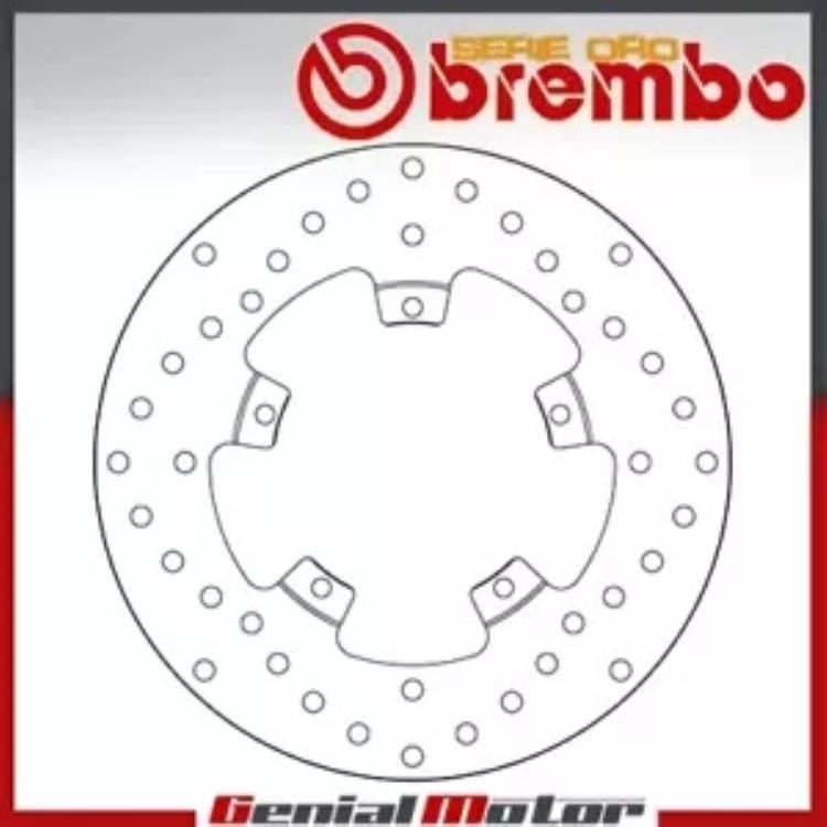 ブレーキ ディスク 固定 Brembo Serie Oro フロント Piaggio Fly 4T 4V 50 2012 - 2013 Brake Disc Fixed Brembo Serie Oro Front Piaggio Fly 4T 4V 50 2012 - 2013 【並行輸入品】