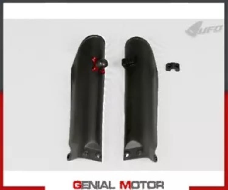 フォークスライダープロテクター + クイックスターター Ufo Plast Ktm Sx 85 2004 - 2017 ブラック Fork Slider Protectors + Quick Starter Ufo Plast For Ktm Sx 85 2004 - 2017 Black 【並行輸入品】