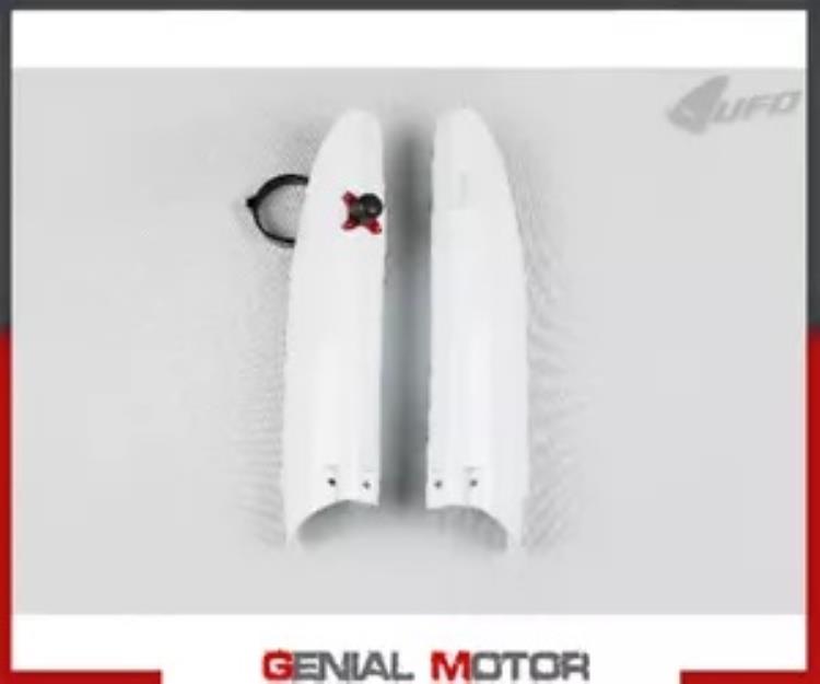 フォークスライダープロテクター+クイックスター。 UFO プラスト スズキ Rmz 450 2007 - 2014 ホワイト Fork Slider Protectors + Quick Star. Ufo Plast Suzuki Rmz 450 2007 - 2014 White 【並行輸入品】