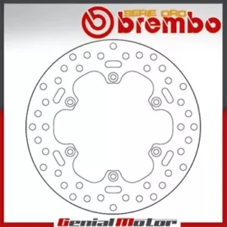 ブレーキディスク固定ブレンボシリーズ Oro リア KTM LC4 E 640 2000 - 2002- Brake disc fixed Brembo series Oro rear for KTM LC4 E 640 2000 - 2002- 【並行輸入品】