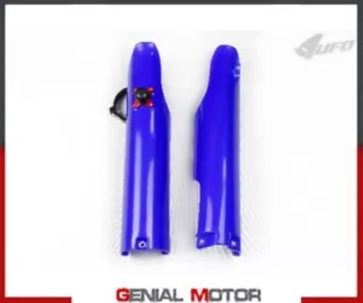 フォーク スライダー プロテクター + クイック スター Ufo プラスト ヤマハ Yz 125 2005 - 2007 ブルー Ref Fork Slider Protectors + Quick Star Ufo Plast Yamaha Yz 125 2005 - 2007 Blue Ref 【並行輸入品】