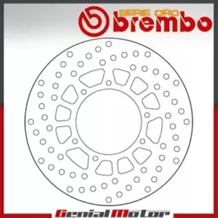 ブレーキディスク固定ブレンボシリーズオロリアヤマハ Xt K 600 1986 - 1989- Brake disc fixed Brembo series Oro rear for Yamaha Xt K 600 1986 - 1989- 【並行輸入品】