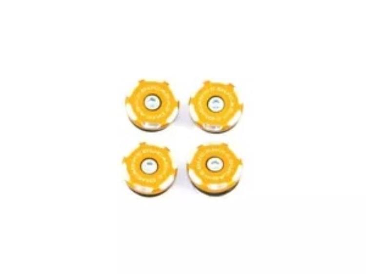 キット フレーム プラグ ゴールド Ducabike ファー Ducati Monster S4 2001 - 2003 2B1- Kit frame plugs gold Ducabike fur Ducati Monster S4 2001 - 2003 2B1- 【並行輸入品】