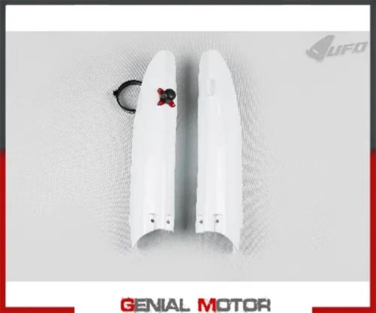 フォークスライダープロテクター+クイックスター。 UFO プラスト スズキ Rmz 250 2007 - 2021 ホワイト Fork Slider Protectors + Quick Star. Ufo Plast Suzuki Rmz 250 2007 - 2021 White 【並行輸入品】