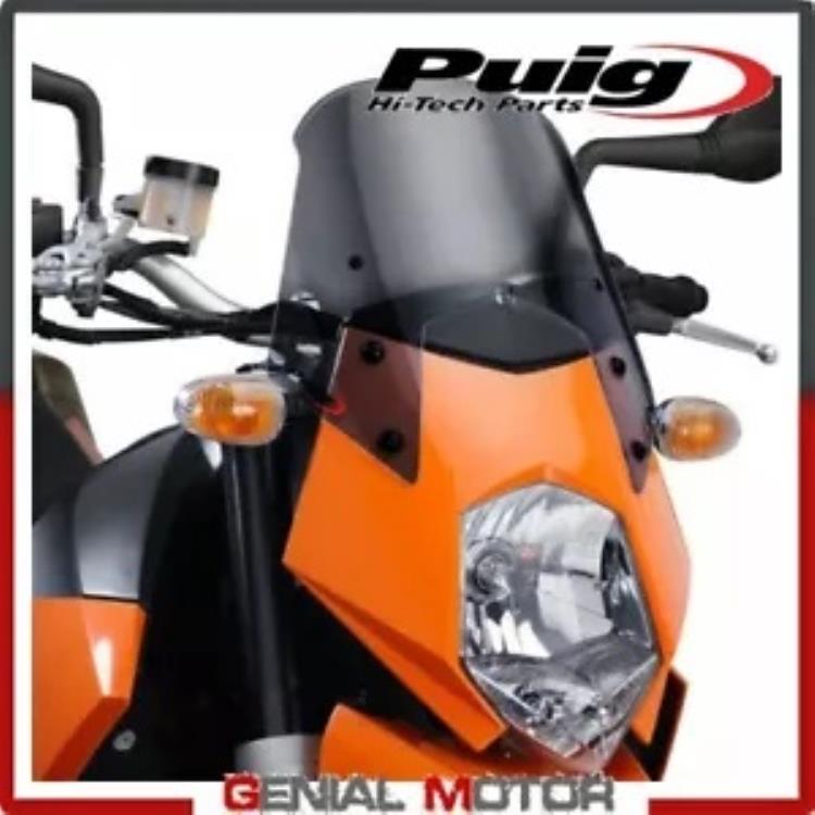PUIG ウィンドシールド ダークスモーク 5053F KTM スーパーモト 950 R 2007 / 2008用 PUIG WINDSHIELD DARK SMOKED 5053F for KTM SUPERMOTO 950 R 2007 / 2008 【並行輸入品】